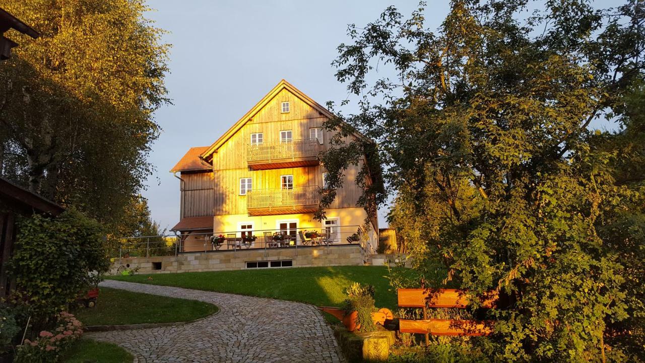 Ferienhaus Winterbergblick, Saechsische Schweiz Гінтергермсдорф Екстер'єр фото